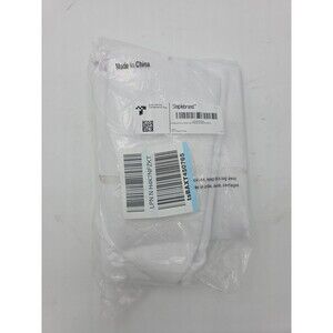 Simplebrand Ava Pure White Curtains 40 X 36 Inches  2 Panels, Light Filtering